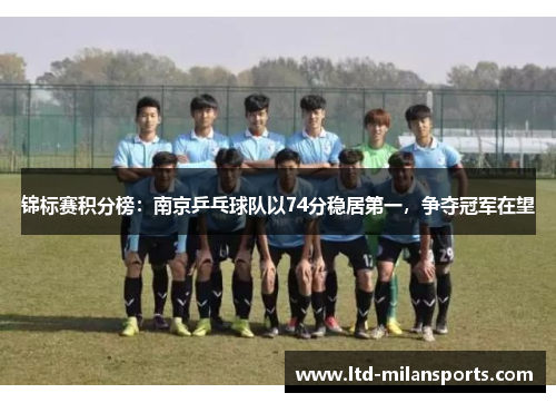 锦标赛积分榜：南京乒乓球队以74分稳居第一，争夺冠军在望