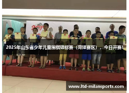 2025年山东省少年儿童围棋锦标赛（菏泽赛区），今日开赛！